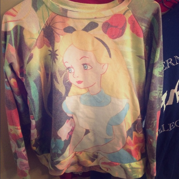 Disney Alice in Wonderland sweatshirt