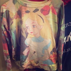 Disney Alice in Wonderland sweatshirt