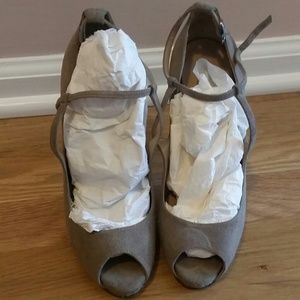 Valentino peep toe heels