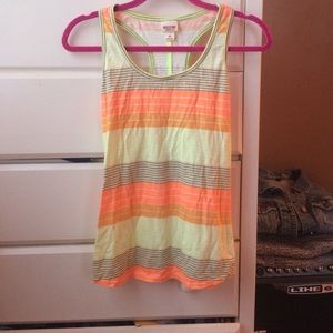 bright colored tank top