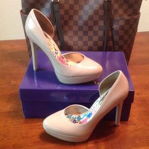 Sexy nude heels by Madden Girl.