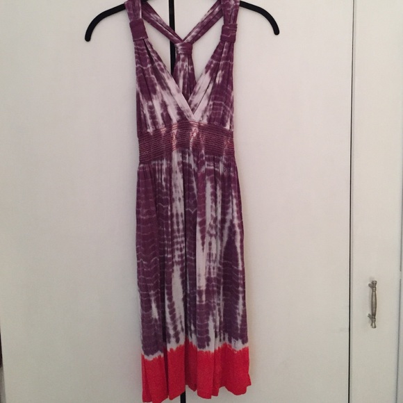 Tie-dye sun dress