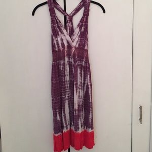 Tie-dye sun dress