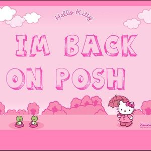 I'm back on posh ladies!! 😘💜💖😘