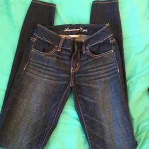 Blue jeans from American eagle!