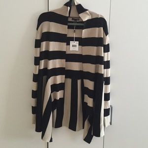 Nice linen/black sweater