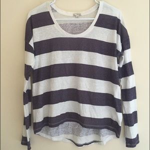 Gap striped long sleeve tee