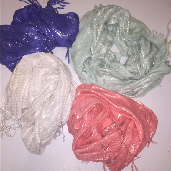 4 scarves