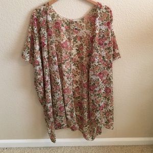 Floral cardigan