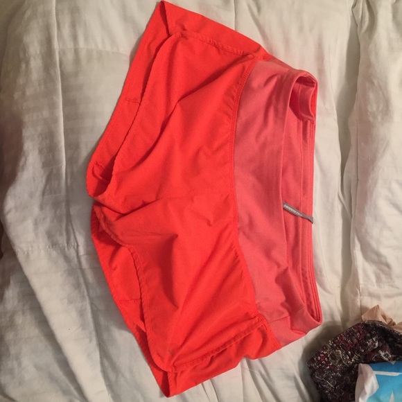 Bright orange nike shorts - Picture 1 of 2