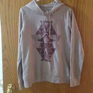 Volcom Grey/Pink Sweater Size M