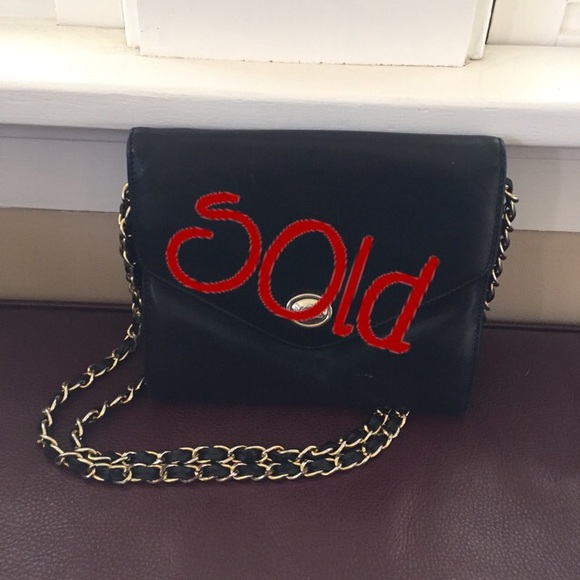 🚫SOLD🚫 Black vintage Monet purse