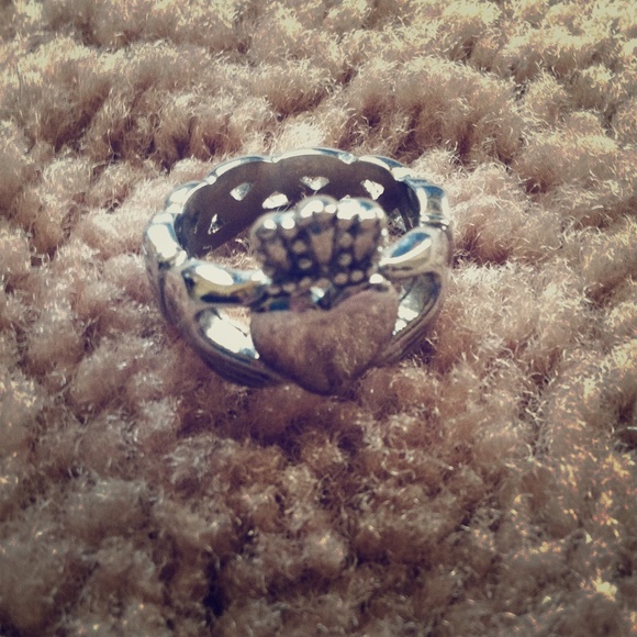 Claddagh ring.