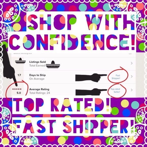 Shop with confidence!!