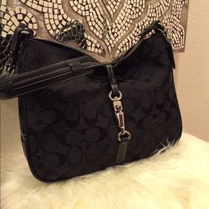 Gorgeous Coach CC Logo Foldover Purse