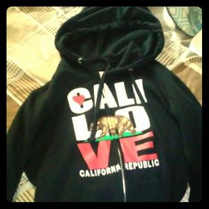 Cali zip up sweater