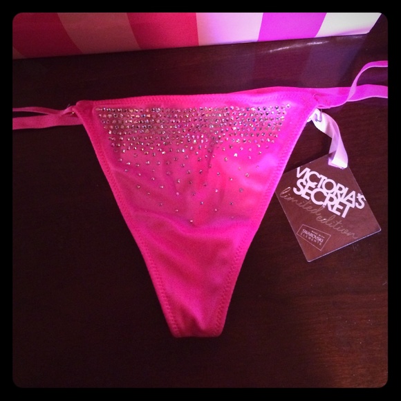 Victoria's Secret Swarovski crystal panties.