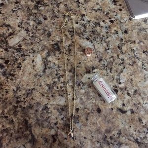 January birth stone necklace in a bottle!