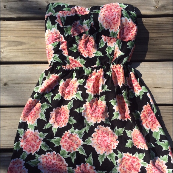 Floral mini dress
