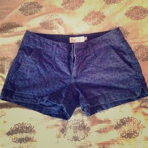 Navy blue shorts