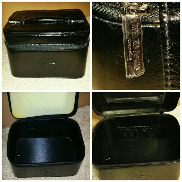 Black Giorgio Armani Makeup/Jewerly Case