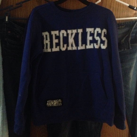 Young & Reckless Sweater Size S