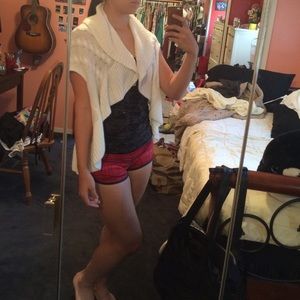 Ann Taylor white sweater vest size m/L