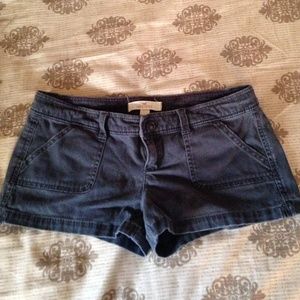 Navy blue shorts from Hollister