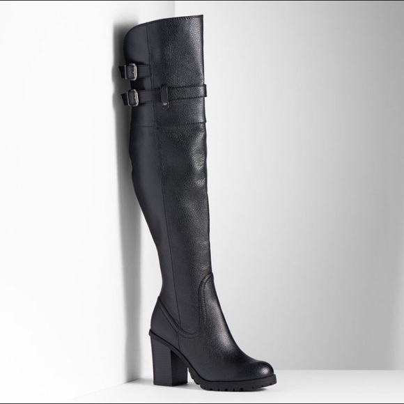 Vera wang knee high boots