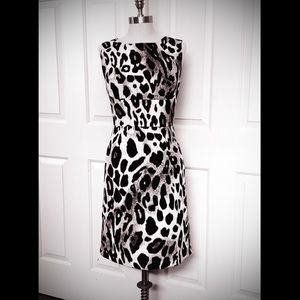 Ann Taylor animal print dress