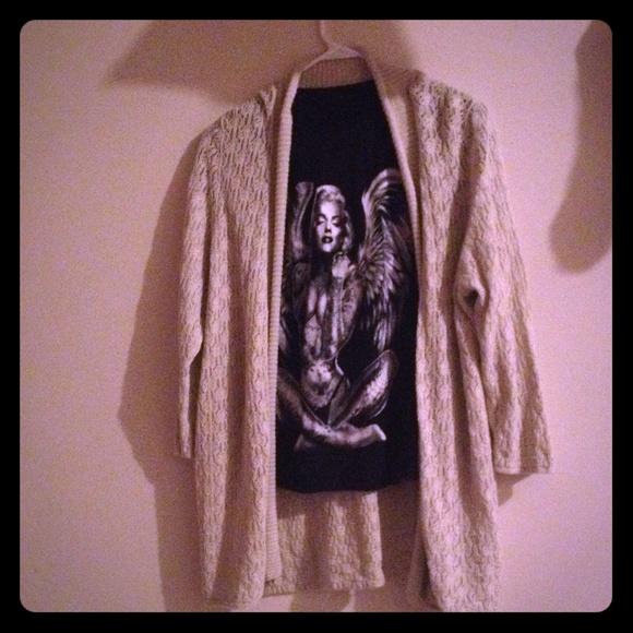 Beige cardigan