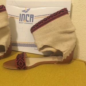Inca Boot gladiator sandals, Bandita style.