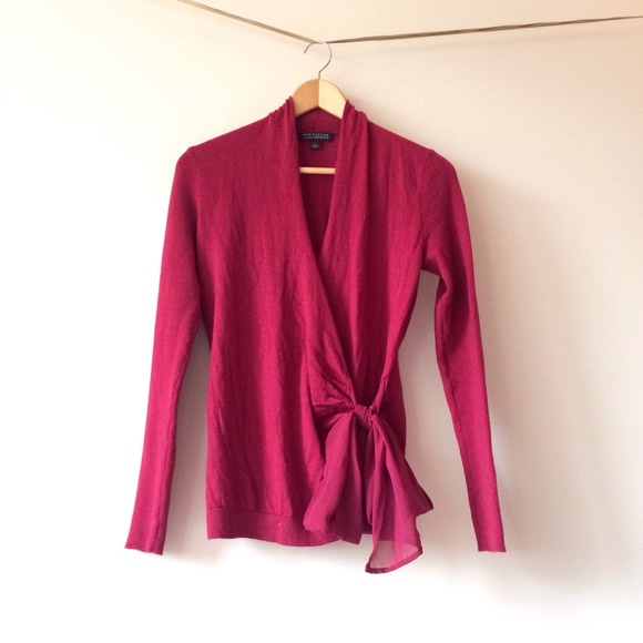 Ann Taylor Sweaters - ❤️ Italian Merino Wrap Sweater