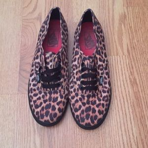 Cheetah Print Vans