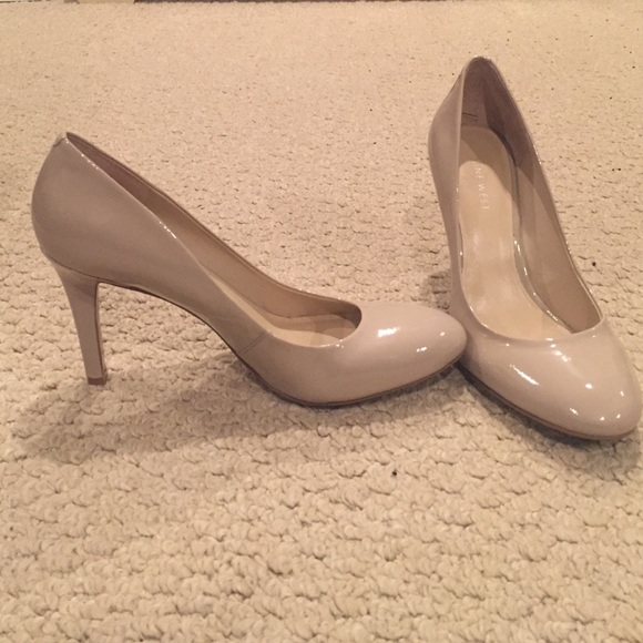 3 1/2 inch nude/champaign heals