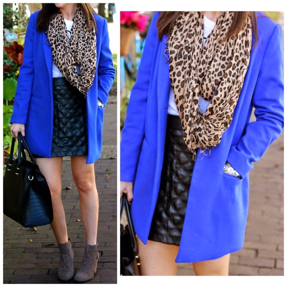 Old Navy Jackets & Blazers - Royal Blue Long Coat Jacket