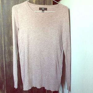 Target Mossimo, beige, long sleeve sweater