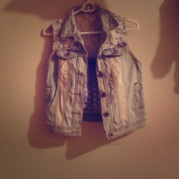 Denim vest