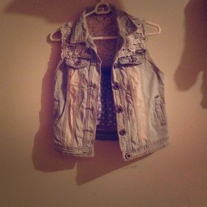 Denim vest