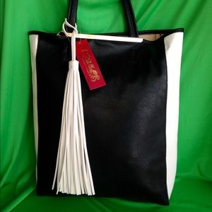 Carlos Santana - black and white bag - brand new