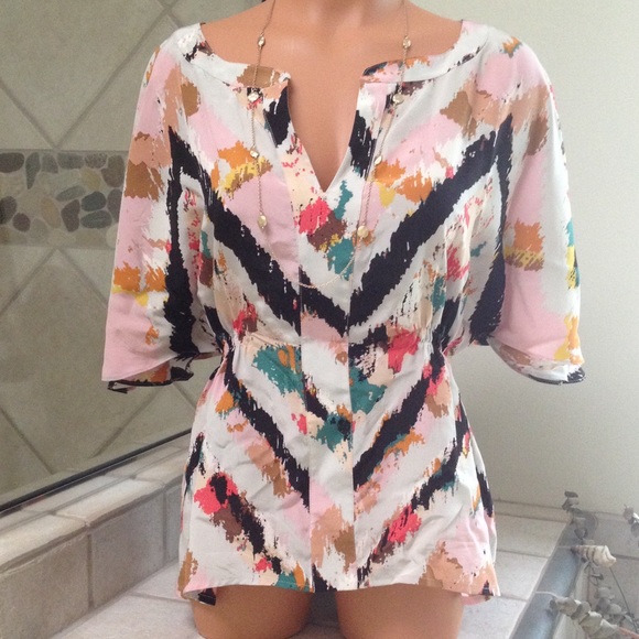 BCBGMaxAzria Tops - BCBG Max Azria Blouse Large
