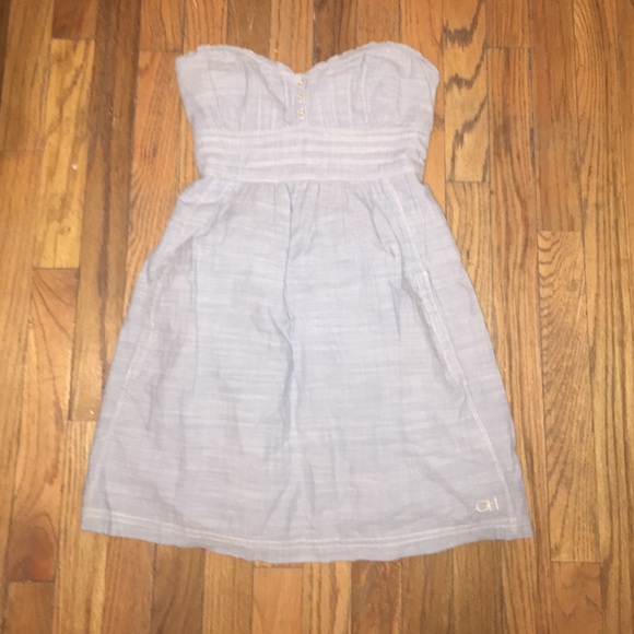 Denim tube dress