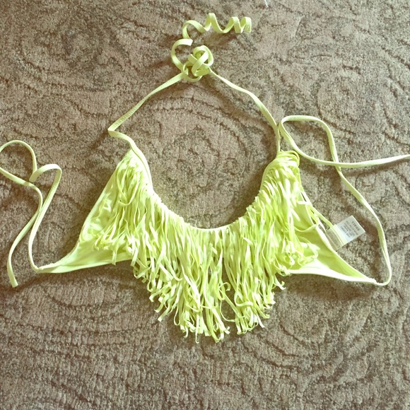 L Space Other - $25pypal L Space fringe bikini top, S