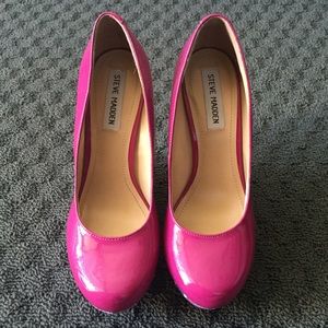 Pink Wedge Heel