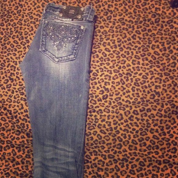 Miss me boot cut dark wash jeans