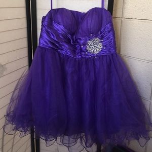 Dancing Queen XL Purple Dress
