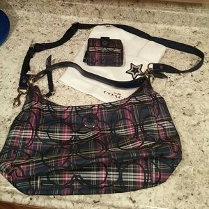 Sold Sold Coach Poppy Tartan. NWT