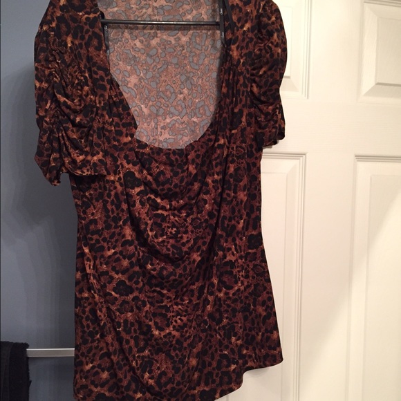 Cheetah blouse 😍