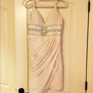 Terani beautiful ivory beaded dress