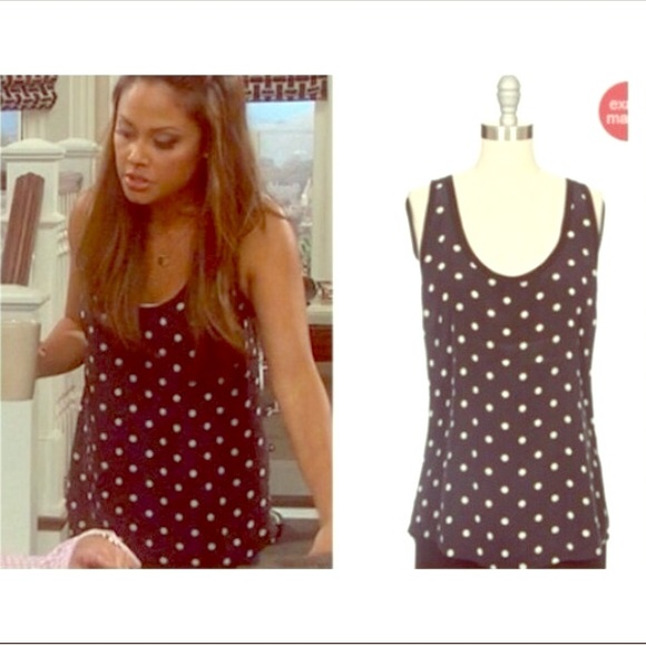 NWT Joie silk rain drop tank